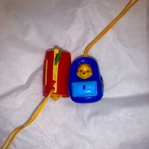 Peek a Pooh Winnie the Pooh Keychain Collectors Item